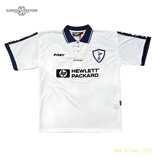 1995-1997 Tottenham Home Pony Shirt-Vantage Point Soccer