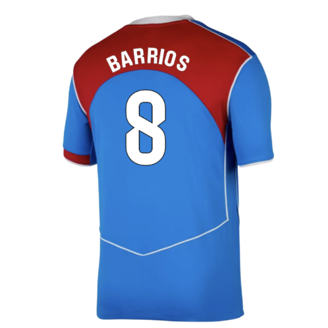 2025-2026 Atletico Madrid Third Shirt (Barrios 8)-Vantage Point Soccer