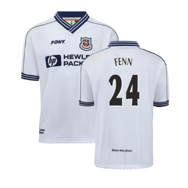1997-1999 Tottenham Home Pony Retro Shirt (Fenn 24)-Vantage Point Soccer