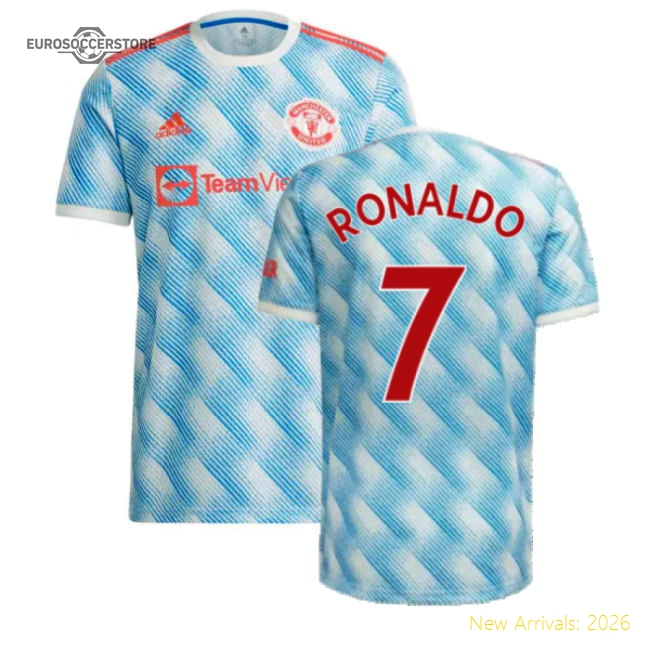 Man Utd 2021-2022 Away Shirt (RONALDO 7)-Vantage Point Soccer