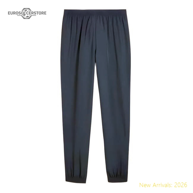 2024-2025 Man City Prematch Woven Pants (Blue)-Vantage Point Soccer