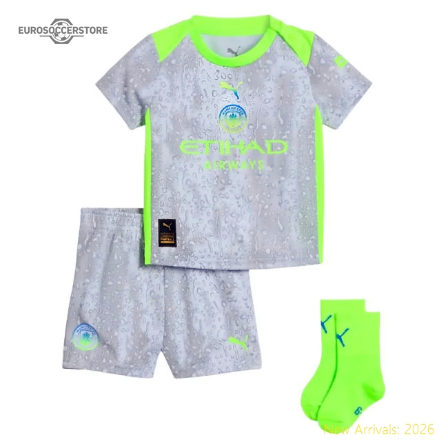 2025-2026 Man City Third Baby Kit (Doku 11)-Vantage Point Soccer