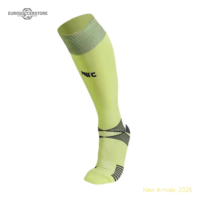 2020-2021 Newcastle Away Football Socks (Yellow)-Vantage Point Soccer