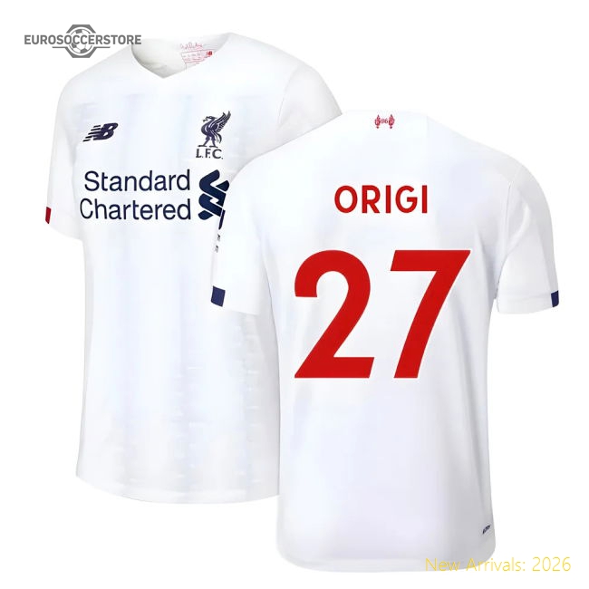 2019-2020 Liverpool Away Football Shirt (Origi 27)-Vantage Point Soccer