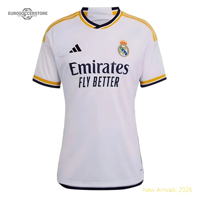 2023-2024 Real Madrid Home Shirt (Ladies)-Vantage Point Soccer