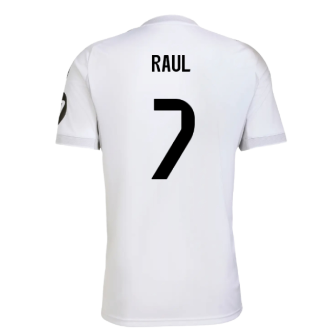 2025-2026 Real Madrid Home Shirt (Raul 7)-Vantage Point Soccer