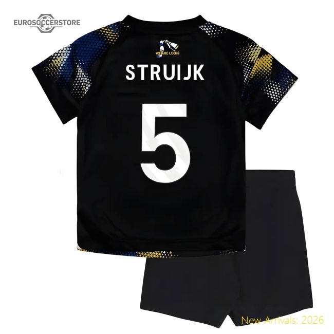 2025-2026 Leeds United Third Baby Kit (Struijk 5)-Vantage Point Soccer