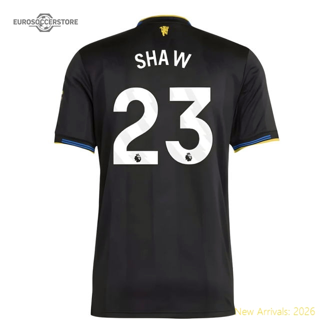2025-2026 Man Utd Authentic Third Shirt (Shaw 23)-Vantage Point Soccer
