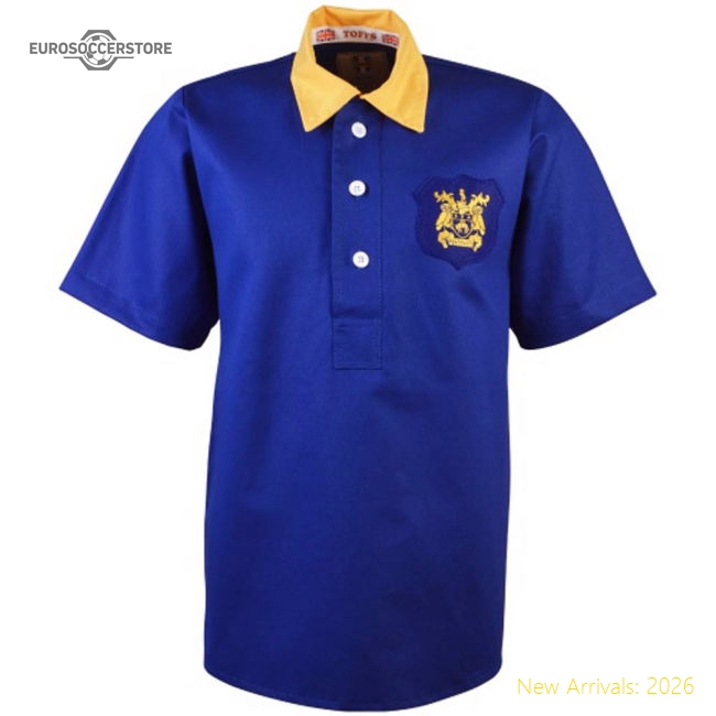 Leeds United 1956-1957 Retro Football Shirt-Vantage Point Soccer
