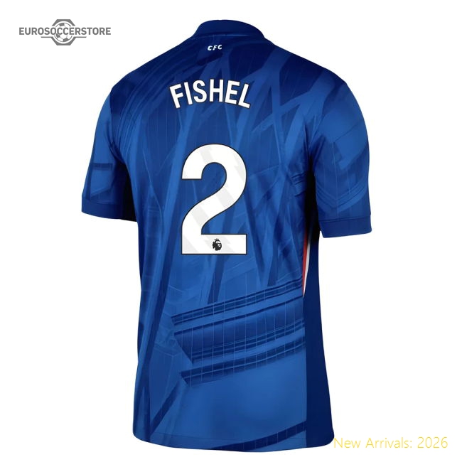 2025-2026 Chelsea Home Shirt (Fishel 2)-Vantage Point Soccer