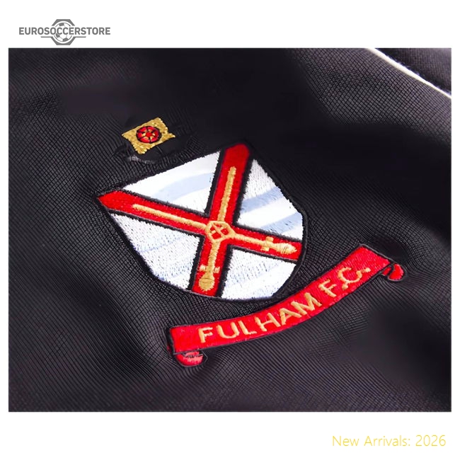 Fulham 1983 - 84 Retro Football Jacket-Vantage Point Soccer