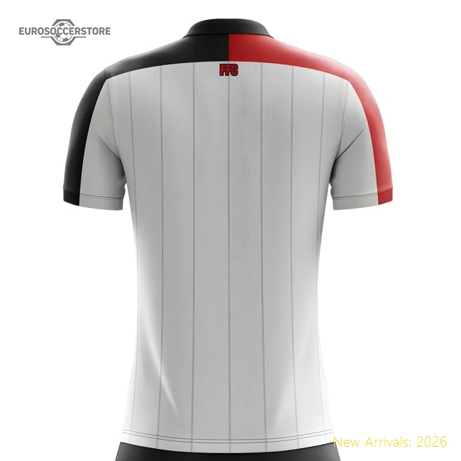 2025-2026 Fulham Home Concept Football Shirt-Vantage Point Soccer