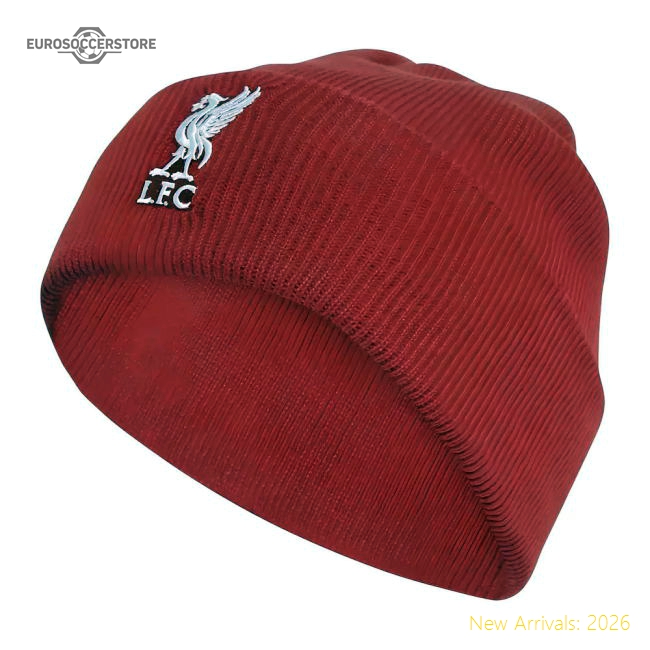 2025-2026 Liverpool Woolie Hat (Strawberry)-Vantage Point Soccer