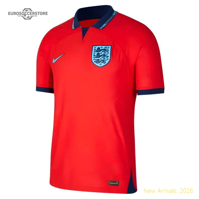 2022-2023 England Player Issue Away Vapor Shirt-Vantage Point Soccer