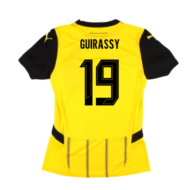 2024-2025 Borussia Dortmund Home Shirt (Ladies) (Guirassy 19)-Vantage Point Soccer
