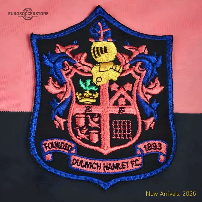 Dulwich Hamlet Retro Polo Shirt-Vantage Point Soccer