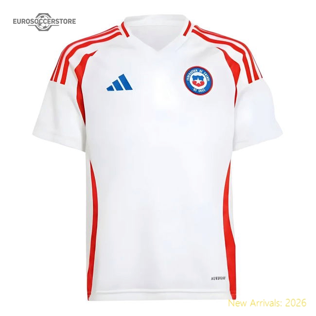 2024-2025 Chile Away Shirt (Kids)-Vantage Point Soccer