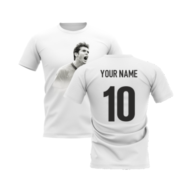 Kaka Legend T-Shirt (White) (Your Name)-Vantage Point Soccer