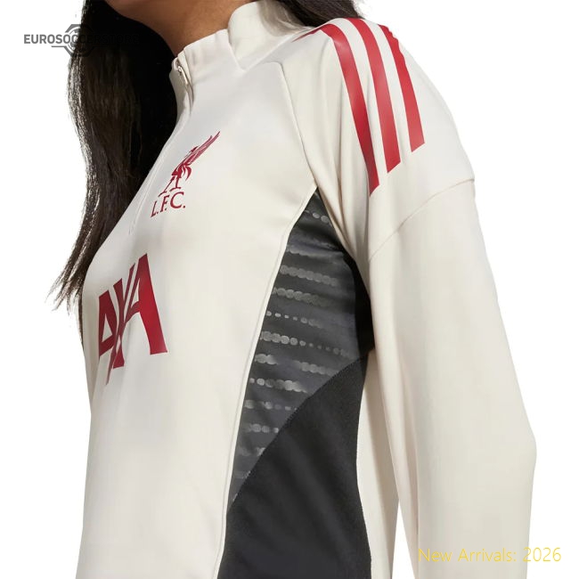 2025-2026 Liverpool Training Top (White) - Kids-Vantage Point Soccer
