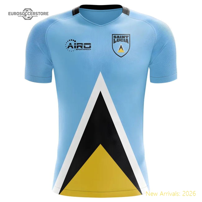 2025-2026 Saint Lucia Home Concept Football Shirt - Baby-Vantage Point Soccer