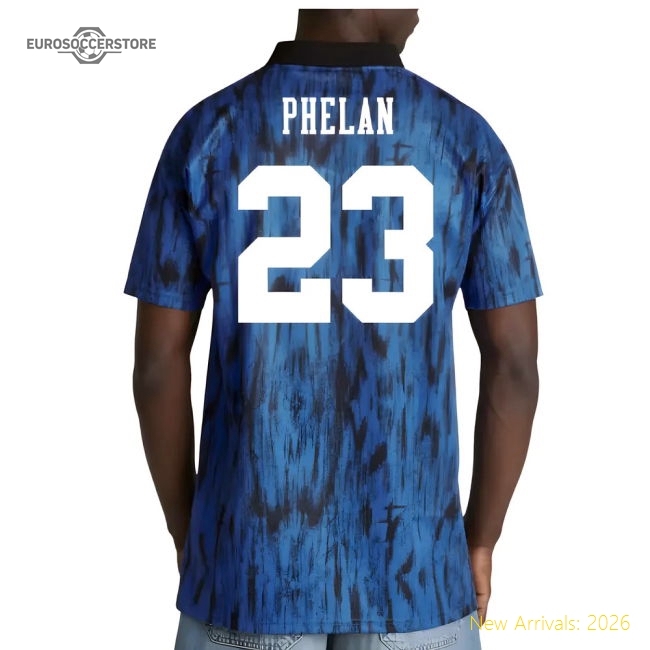1992-1993 Man Utd Away Retro Shirt (Phelan 23)-Vantage Point Soccer
