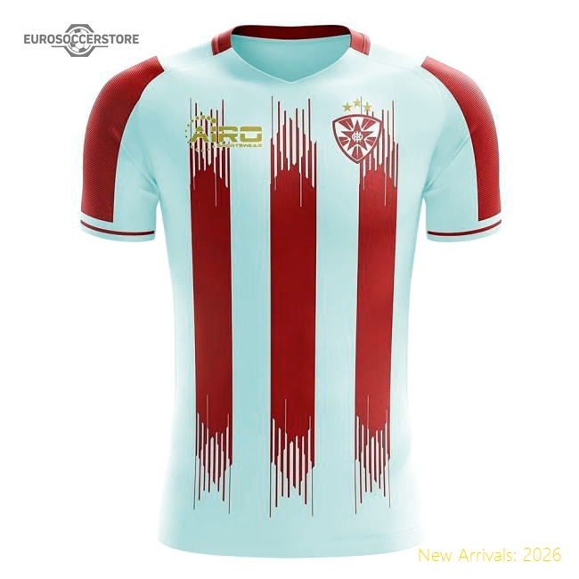 2025-2026 Fk Crvena zvezda Home Concept Football Shirt - Womens-Vantage Point Soccer