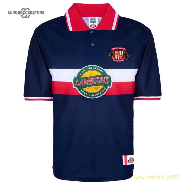 Sunderland 1999 Retro Away Shirt (Your Name)-Vantage Point Soccer
