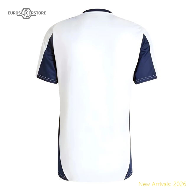 2024-2025 Real Madrid Training Tee (White) (Mbappe 9)-Vantage Point Soccer