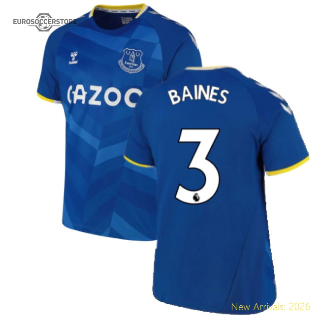 2021-2022 Everton Home Shirt (BAINES 3)-Vantage Point Soccer