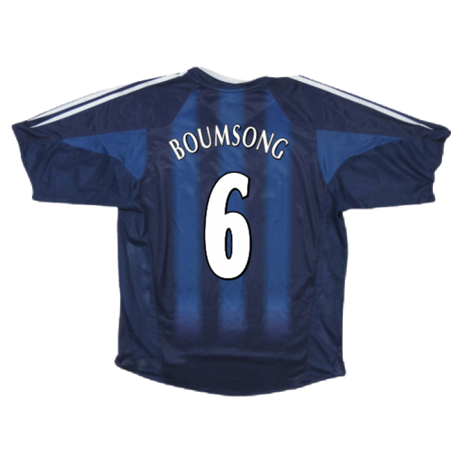 Newcastle United 2004-05 Away Shirt ((Excellent) S) (Boumsong 6)-Vantage Point Soccer