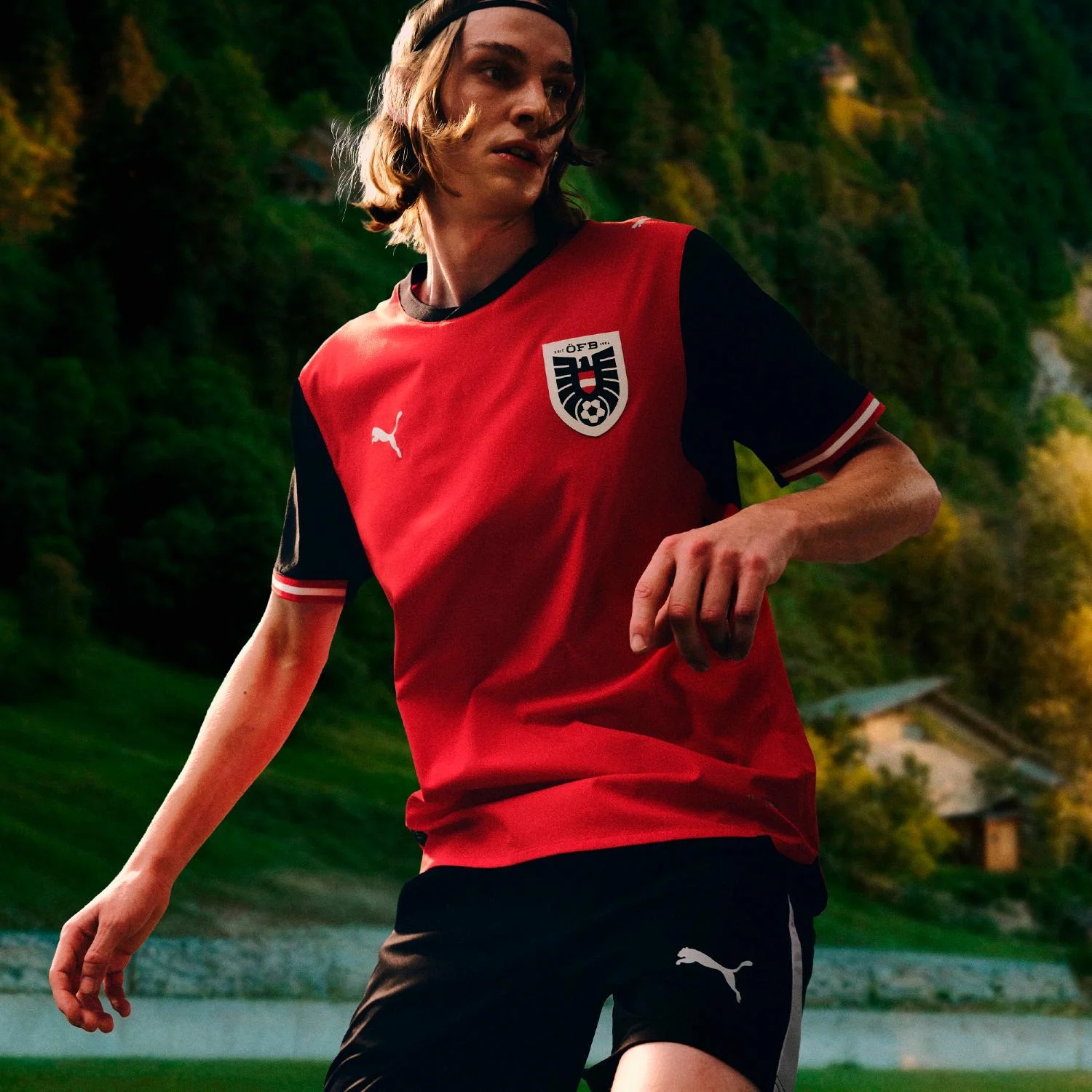 Austria 2026 Home Men's Jersey - Alpine Spirit Edition-Vantage Point Soccer