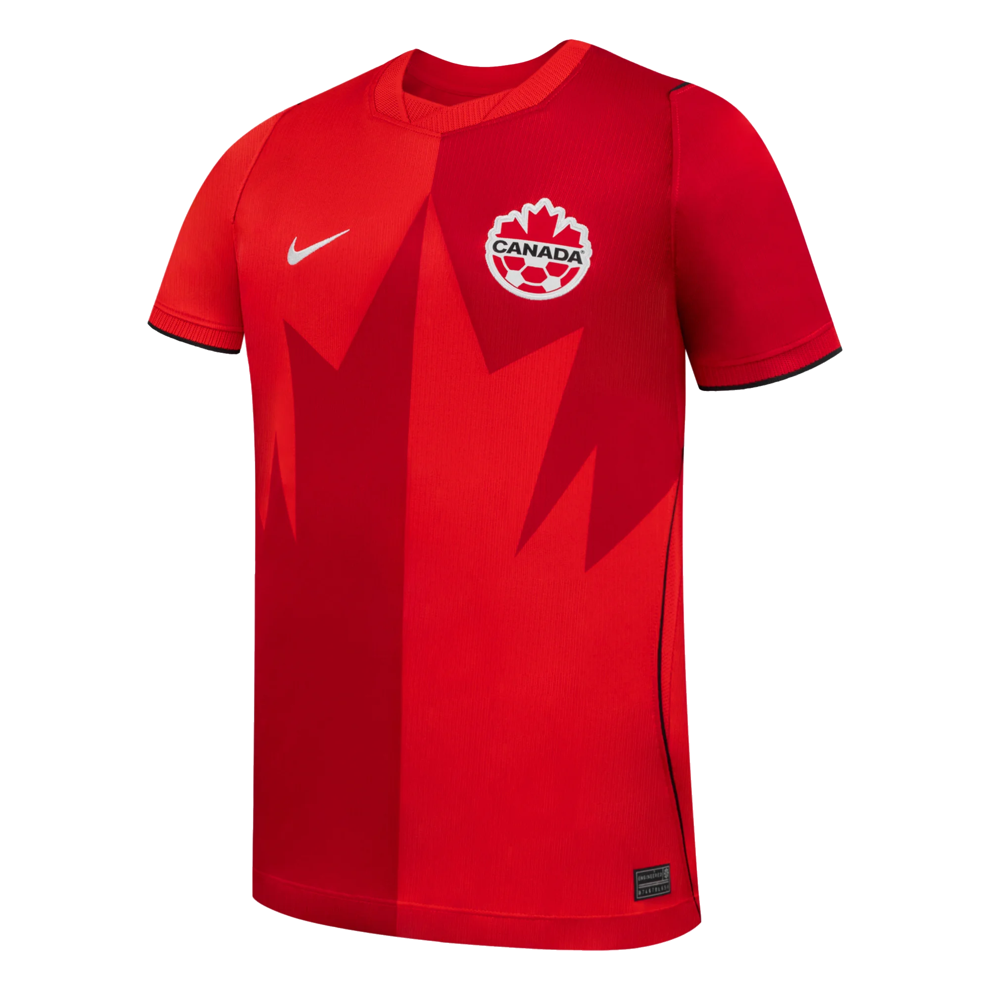 Canada 2026 Home Youth Jersey - Junior "Maple Leaf Mosaic" Edition-Vantage Point Soccer