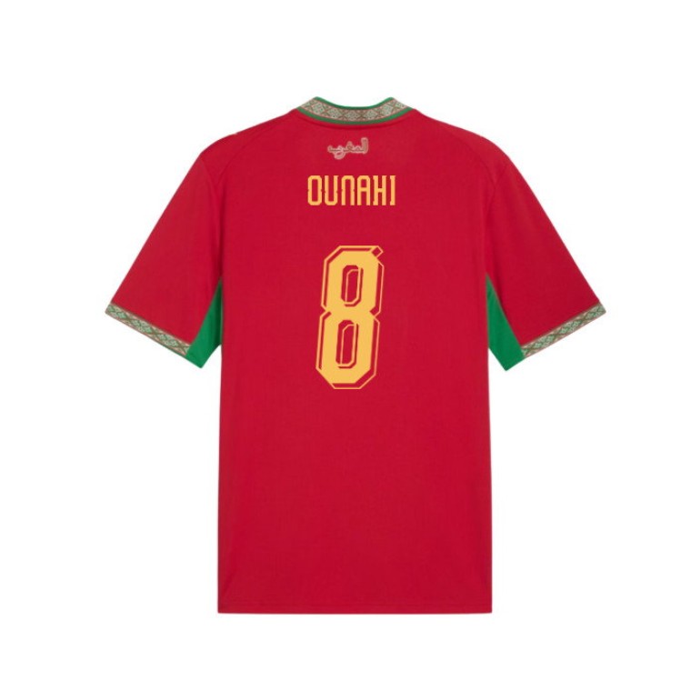 Morocco 2026 Home Jersey (Azzedine Ounahi #8) - Breathable Soccer Shirt