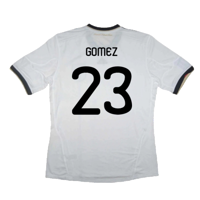 Germany 2010-11 Home Shirt ((Excellent) XL) (GOMEZ 23)-Vantage Point Soccer