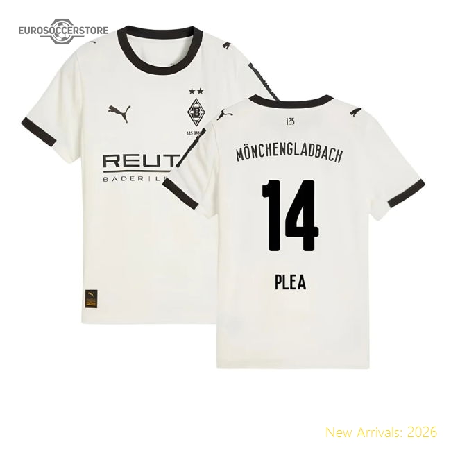 2025-2026 Borussia MGB Home Shirt (Kids) (Plea 14)-Vantage Point Soccer
