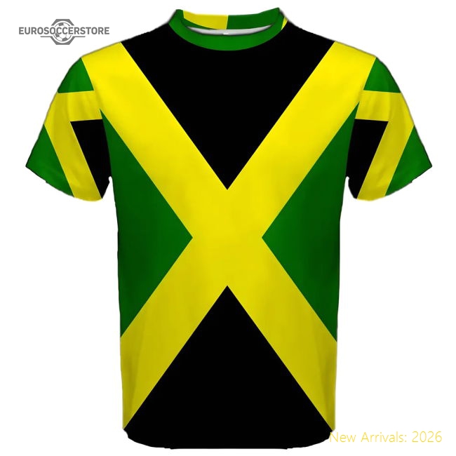 Jamaica Flag Sublimated Sports Jersey-Vantage Point Soccer