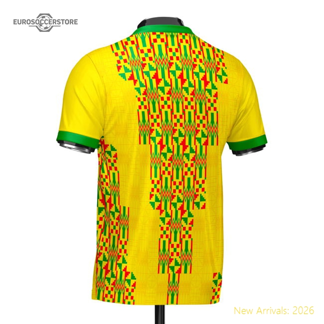 Ghana Heritage Football Jersey (Wolvate) Adult Short Sleeve-Vantage Point Soccer