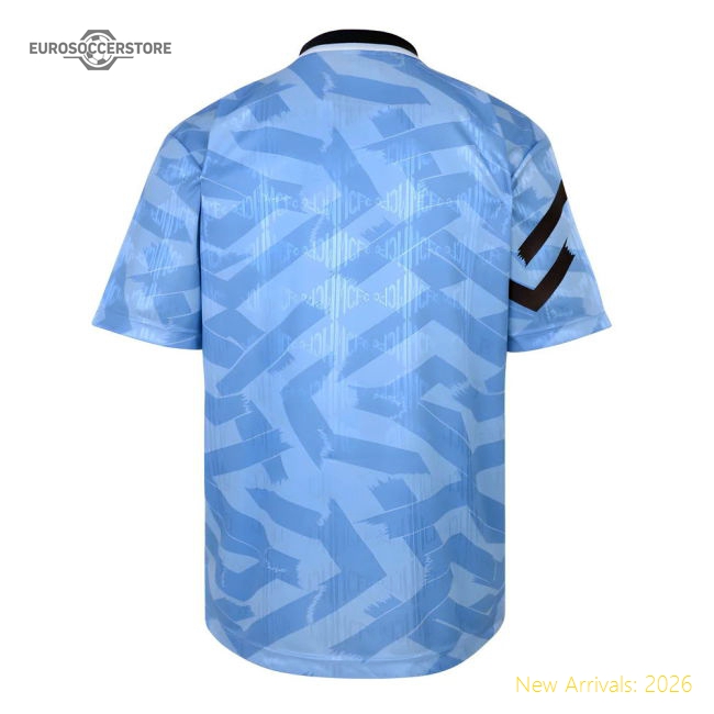 Score Draw Manchester City 1992 Retro Football Shirt-Vantage Point Soccer
