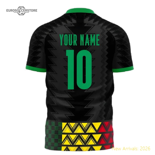 Ghana 2022-2023 Away Concept Football Kit (Fans Culture) (Your Name)-Vantage Point Soccer