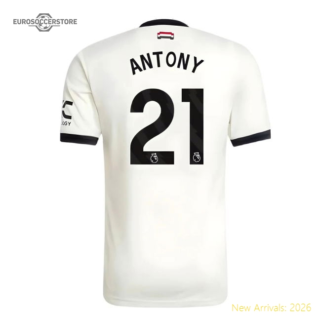 2024-2025 Man Utd Authentic Third Shirt (Antony 21)-Vantage Point Soccer