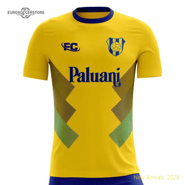 Chievo Verona 2022-2023 Home Concept Football Kit-Vantage Point Soccer