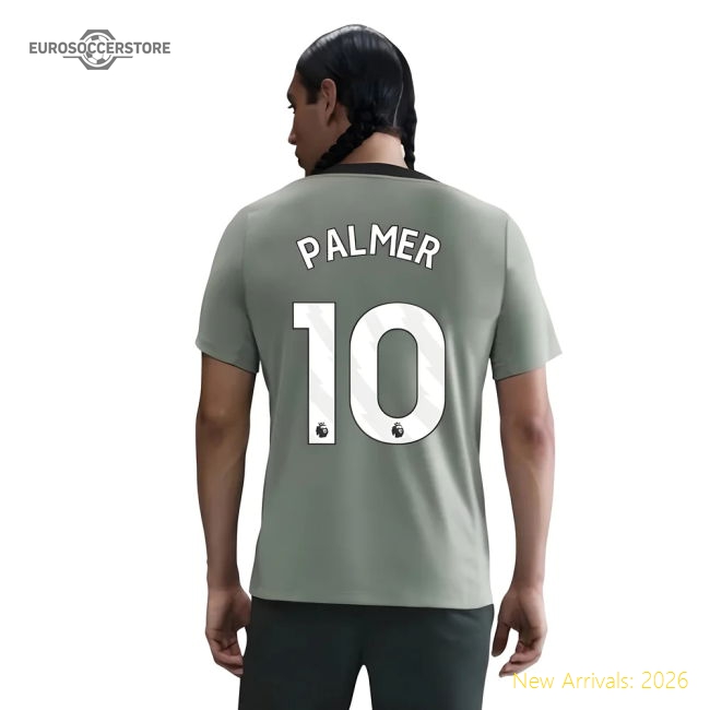 2025-2026 Chelsea Strike Training Shirt (Jade Green) (Palmer 10)-Vantage Point Soccer