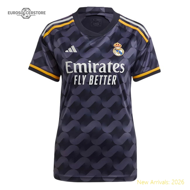 2023-2024 Real Madrid Away Shirt (Ladies) (Modric 10)-Vantage Point Soccer