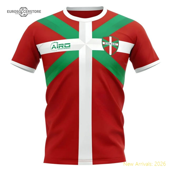 2025-2026 Basque Euskadi Away Concept Football Shirt - Baby-Vantage Point Soccer
