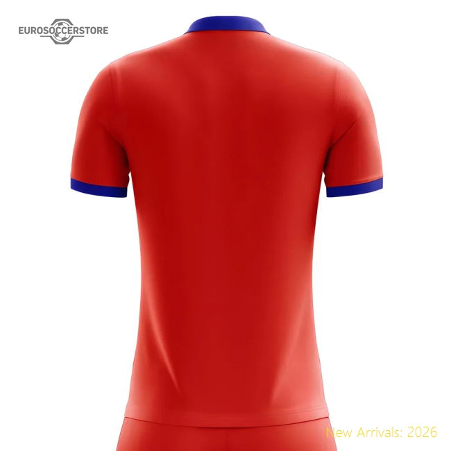 2025-2026 Chile Home Concept Football Shirt - Baby-Vantage Point Soccer