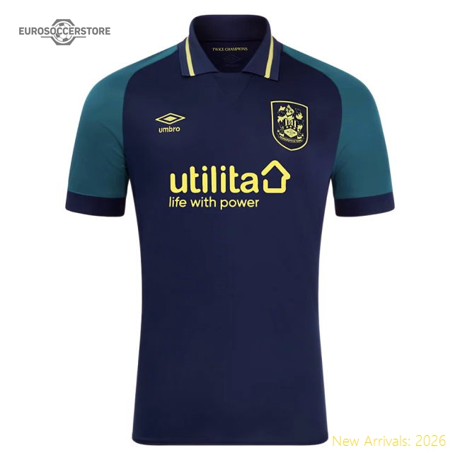 2024-2025 Huddersfield Town Away Shirt (Your Name)-Vantage Point Soccer