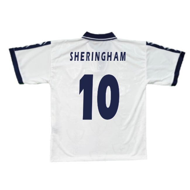 1995-1997 Tottenham Home Pony Shirt (Sheringham 10)-Vantage Point Soccer