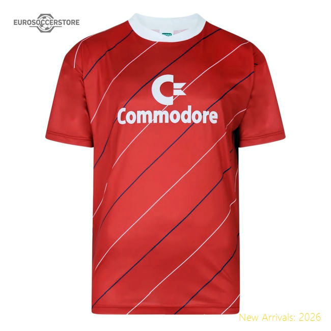 Score Draw Bayern Commodore 1984 Trikot Retro Football Shirt-Vantage Point Soccer