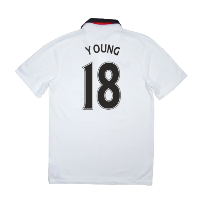 Manchester United 2014-15 Away Shirt (Very Good) (Young 18)-Vantage Point Soccer
