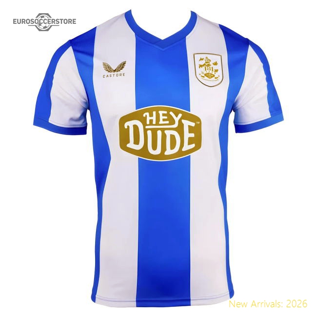2025-2026 Huddersfield Town Home Shirt-Vantage Point Soccer